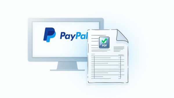 Steps for converting Paypal transactions to PDF invoices